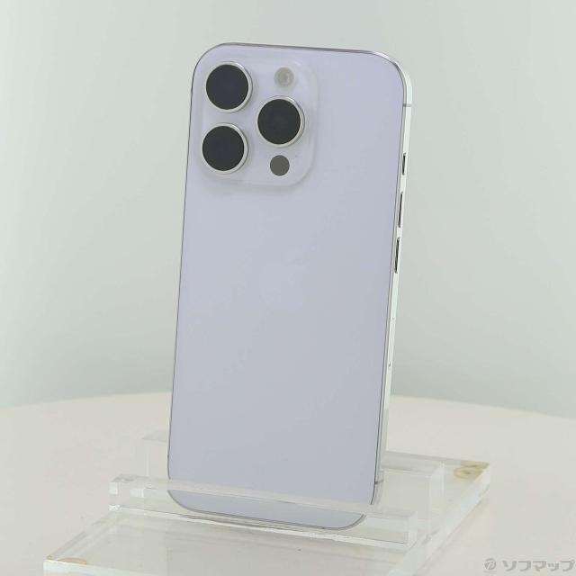 (中古)Apple iPhone16 Pro 128GB ホワイトチタニウム MYMW3J/A SIMフリー(269-ud)