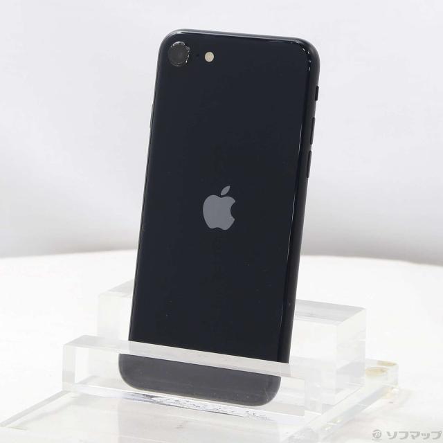 (中古)Apple iPhone SE 第3世代 64GB ミッドナイト MMYC3J/A SIMフリー(305-ud)