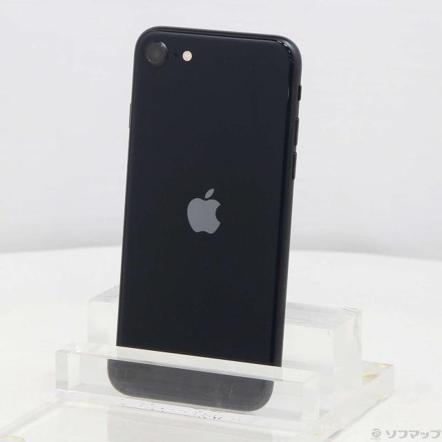 (中古)Apple iPhone SE 第3世代 64GB ミッドナイト MMYC3J/A SIMフリー(258-ud)
