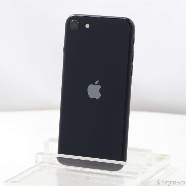 中古)Apple iPhone SE 第3世代 64GB ミッドナイト MMYC3J/A SIMフリー
