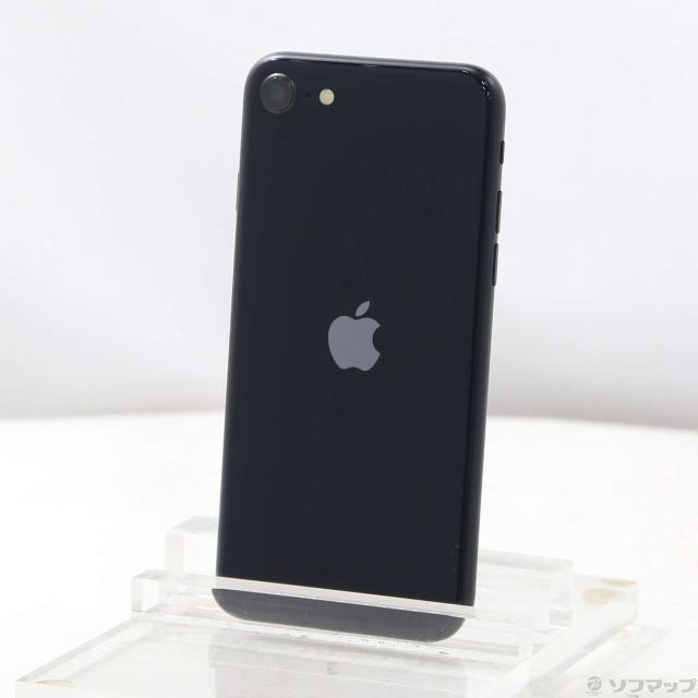 中古)Apple iPhone SE 第3世代 64GB ミッドナイト MMYC3J/A SIMフリー