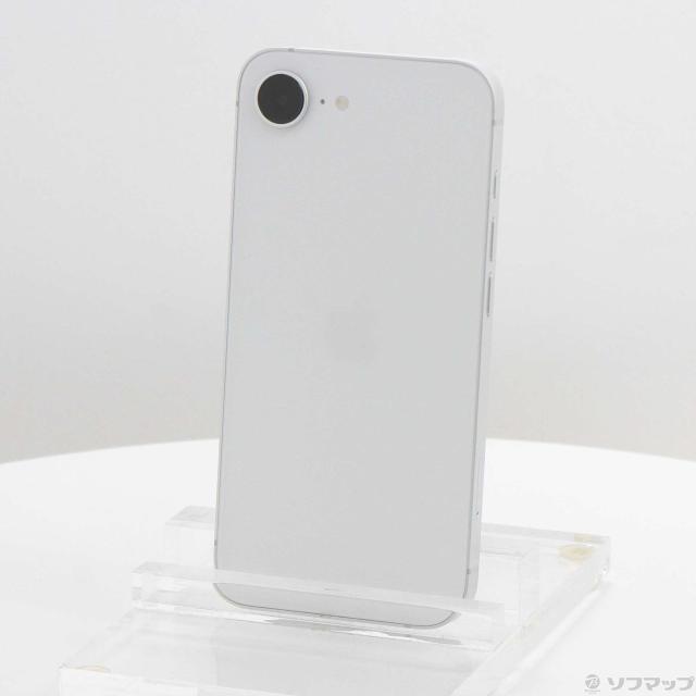 (中古)Apple iPhone16e 128GB ホワイト FD1R4J/A SIMフリー(198-ud)