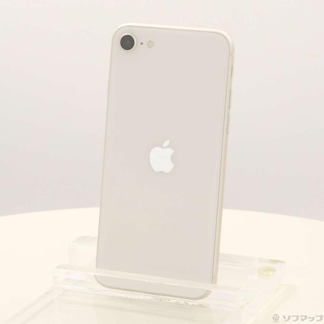 (中古)Apple iPhone SE 第3世代 128GB スターライト MMYG3J/A SIMフリー(377-ud) 29,613円