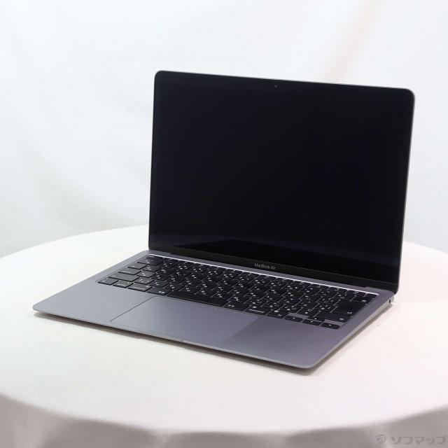 (中古)Apple MacBook Air 13.3-inch Late-2020 MGN63J/A Apple M1 8コアCPU_7コアGPU 8GB SSD256GB スペースグレイ (26.3 Tahoe)(196-ud)