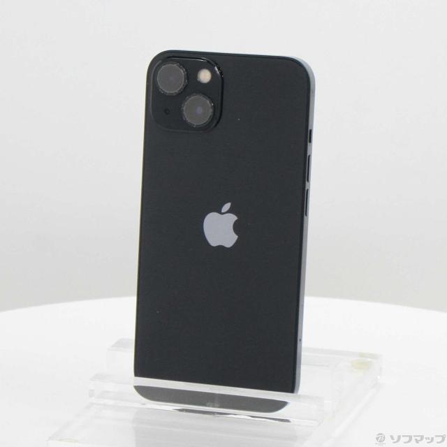 (中古)Apple iPhone13 256GB ミッドナイト MLNH3J/A SIMフリー(344-ud)