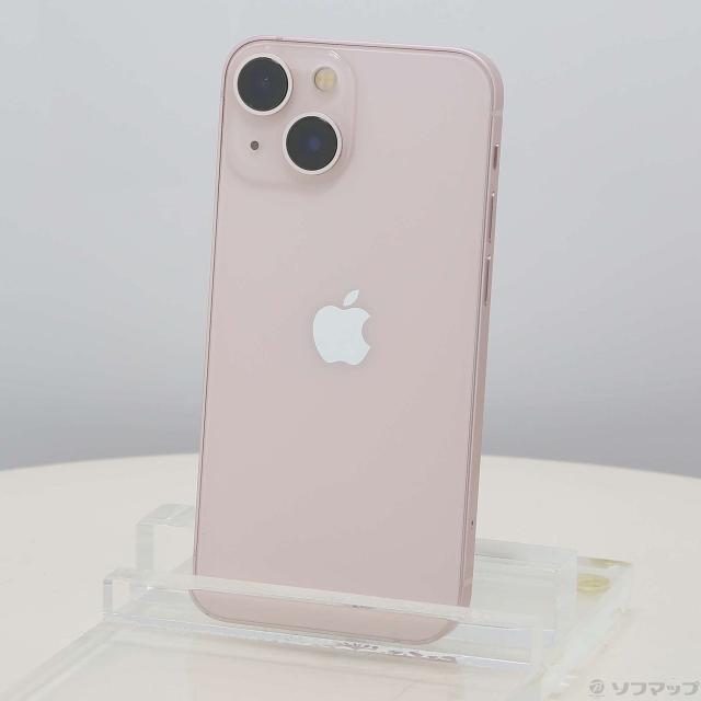 (中古)Apple iPhone13 mini 128GB ピンク MLJF3J/A SIMフリー(344-ud)