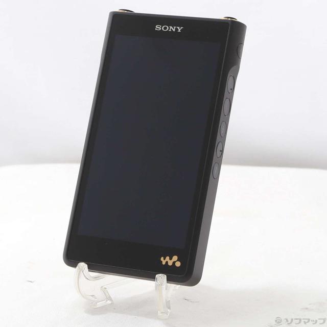 (中古)SONY WALKMAN WM1AM2 メモリ128GB+microSD ブラック NW-WM1AM2(262-ud)