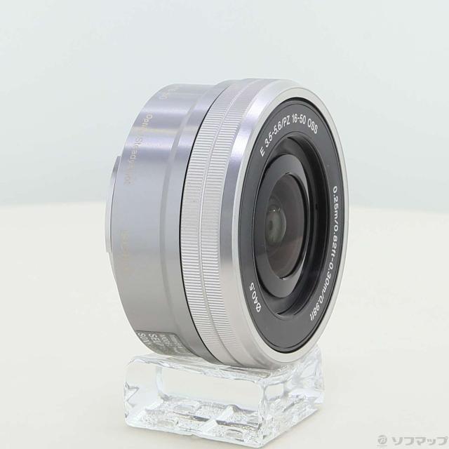 中古)SONY E PZ 16-50mm F3.5-5.6 OSS SELP1650 (Eレンズ) シルバー