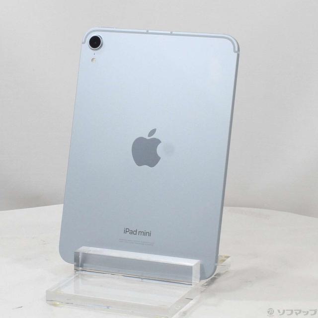(中古)Apple iPad mini(A17 Pro) 128GB ブルー MXPP3J/A SIMフリー(305-ud)