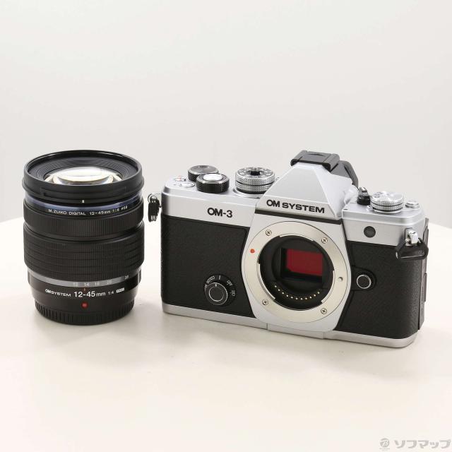 (中古)OM SYSTEM OM-3 12-45mm F4.0 PRO レンズキット(349-ud)