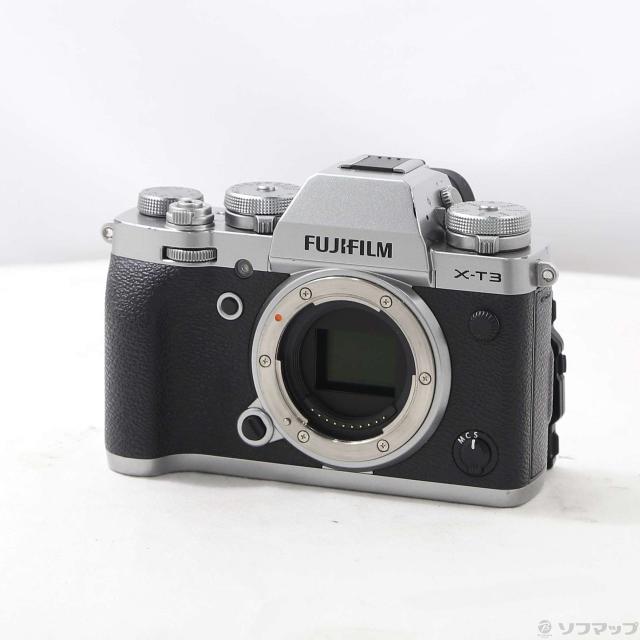 (中古)FUJIFILM FUJIFILM X-T3 ボディ シルバー(349-ud)