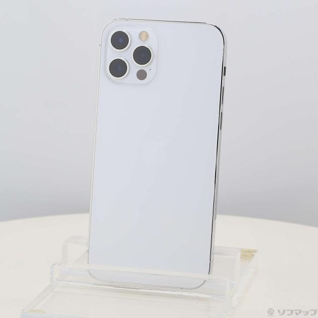 (中古)Apple iPhone12 Pro 256GB シルバー MGMA3J/A SIMフリー(262-ud)