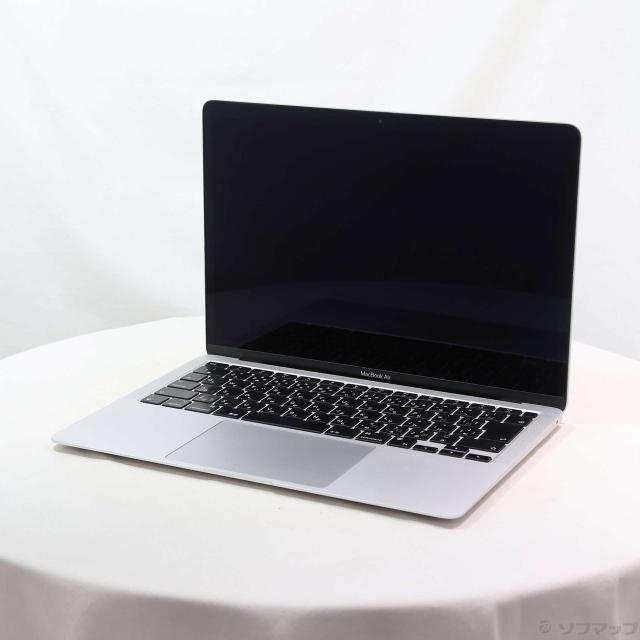 (中古)Apple MacBook Air 13.3-inch Late-2020 MGN93J/A Apple M1 8コアCPU_7コアGPU 8GB SSD256GB シルバー (26.3 Tahoe)(368-ud)
