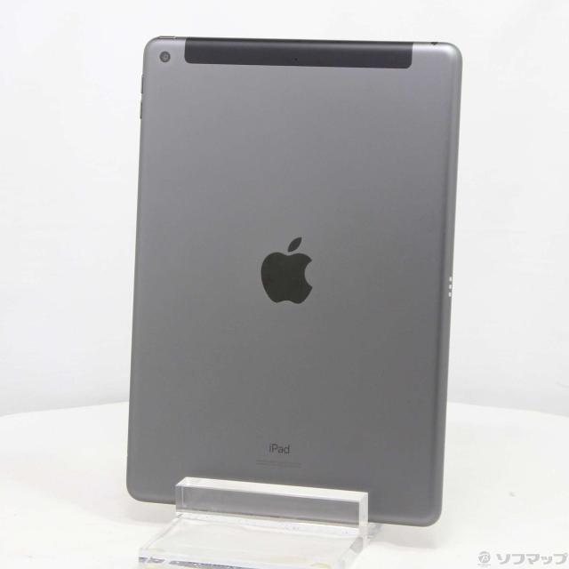 (中古)Apple iPad 第7世代 32GB スペースグレイ MW6A2J/A SoftBank(344-ud)