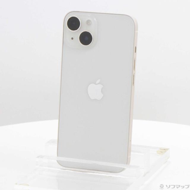 (中古)Apple iPhone14 128GB スターライト MPUQ3J/A SIMフリー(377-ud) 41,816円