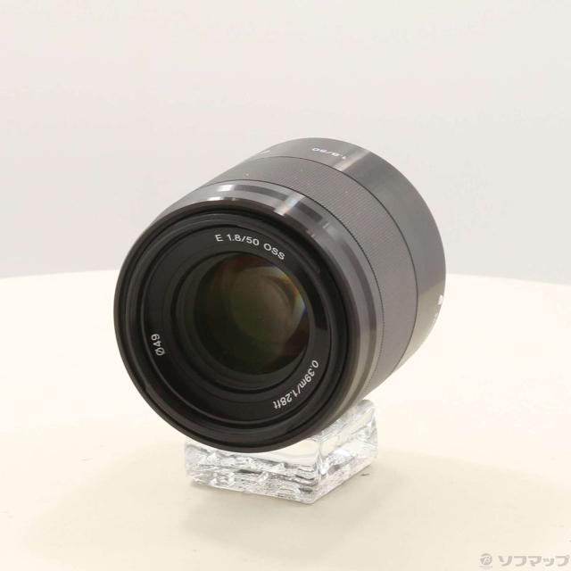 (中古)SONY E 50mm F1.8 OSS ブラック (SEL50F18B) (Eレンズ)(269-ud)