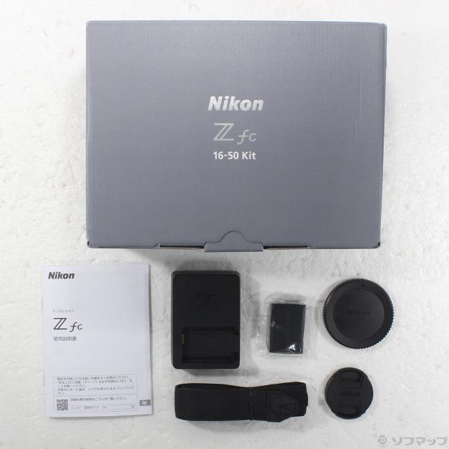(中古)Nikon Z fc 16-50 VR レンズキット ブラック(262-ud)