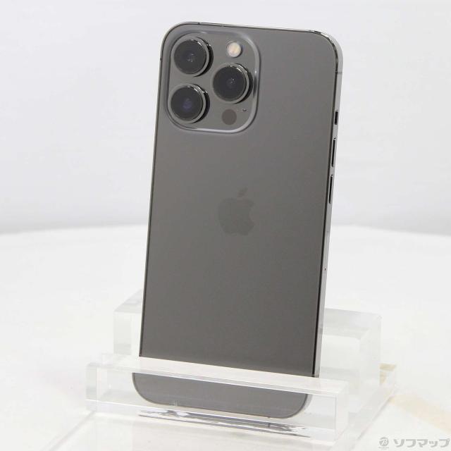 (中古)Apple iPhone13 Pro 256GB グラファイト MLUN3J/A SIMフリー(262-ud)