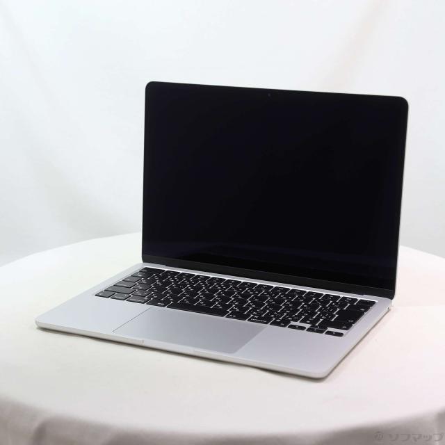 (中古)Apple MacBook Air 13.6-inch Mid-2022 MLXY3J/A Apple M2 8コアCPU_10コアGPU 16GB SSD256GB シルバー (26.3 Tahoe)(258-ud)