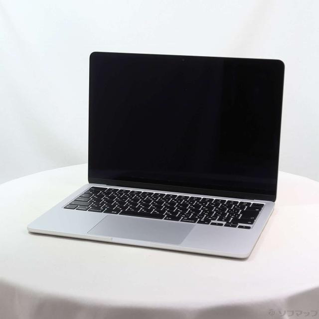 (中古)Apple MacBook Air 13.6-inch Mid-2022 MLXY3J/A Apple M2 8コアCPU_10コアGPU 16GB SSD256GB シルバー (26.3 Tahoe)(258-ud)
