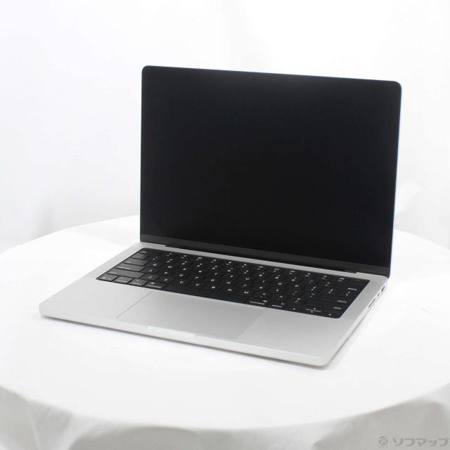 (中古)Apple MacBook Pro 14.2-inch Late-2025 MDE64J/A Apple M5 10コアCPU_10コアGPU 24GB SSD1TB シルバー (26.3 Tahoe)(258-ud)