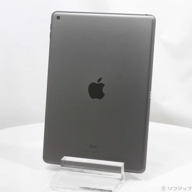(中古)Apple iPad 第8世代 32GB スペースグレイ MYL92J/A Wi-Fi(349-ud)