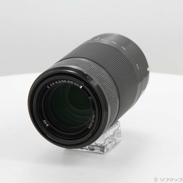 (中古)SONY E 55-210mm F4.5-6.3 OSS SEL55210 ブラック (Eレンズ)(276-ud)