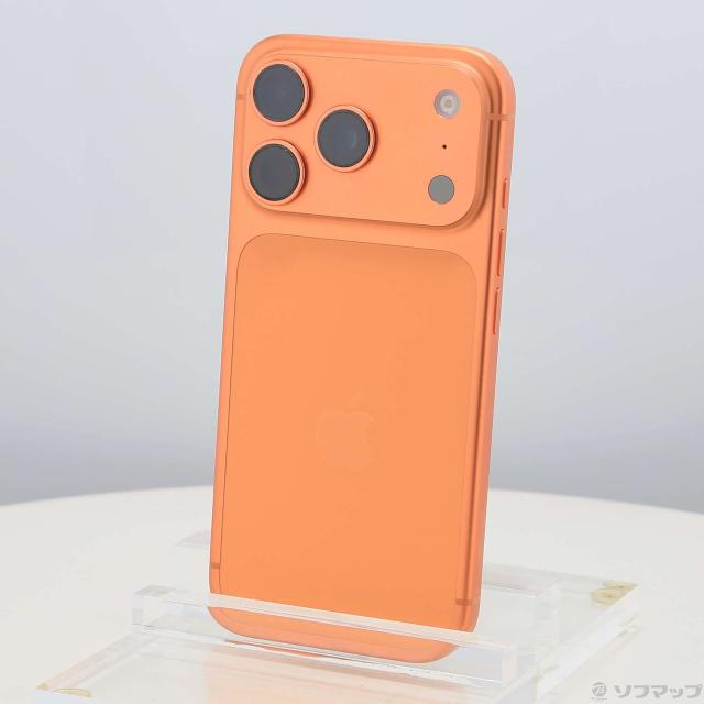 (中古)Apple iPhone17 Pro 512GB コズミックオレンジ MG8A4J/A SIMフリー(251-ud)