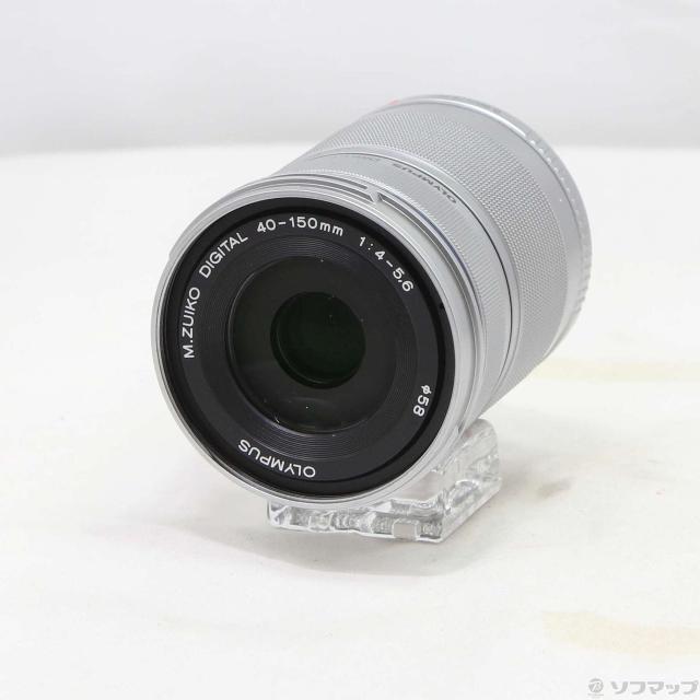 (中古)OLYMPUS M.ZUIKO DIGITAL ED 40-150mm F4.0-5.6R SLV シルバー(344-ud)