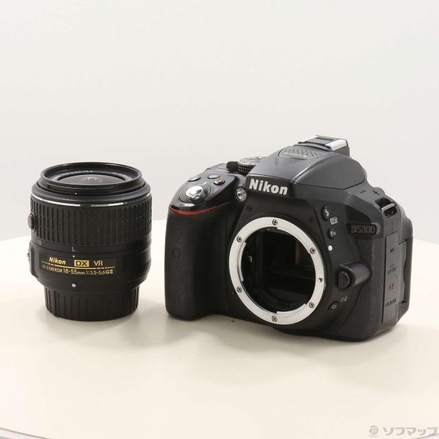 (中古)Nikon NIKON D5300 18-55 VRII レンズキット(198-ud)