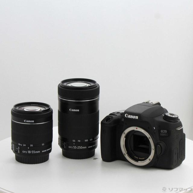 (中古)Canon EOS 8000D ダブルズームキット (2420万画素/SDXC)(262-ud)