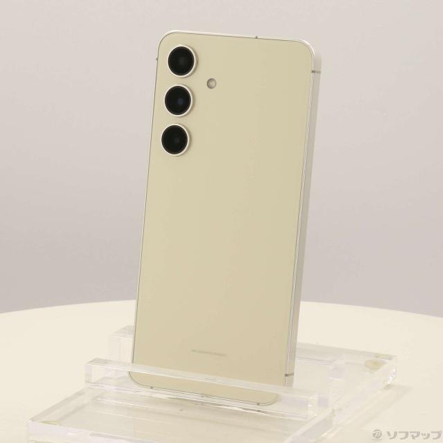 (中古)SAMSUNG Galaxy S24 256GB アンバーイエロー SM-S921QZYESJP SIMフリー(344-ud)