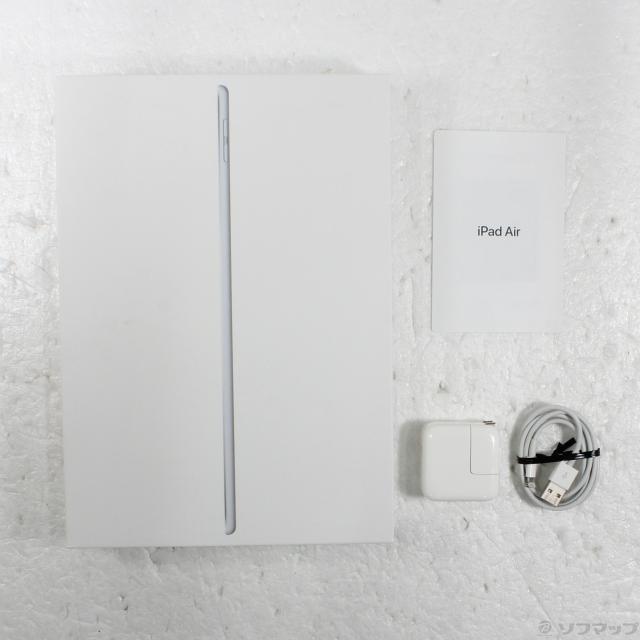 中古)Apple iPad Air 第3世代 64GB シルバー MUUK2J/A Wi-Fi(344-ud)の