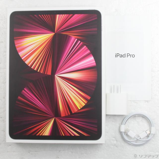 Apple iPad pro11インチ 第3世代128G スペースグレー【美品】 中古)Apple iPad Pro 11インチ 第3世代 128GB スペースグレイ MHW53J/A