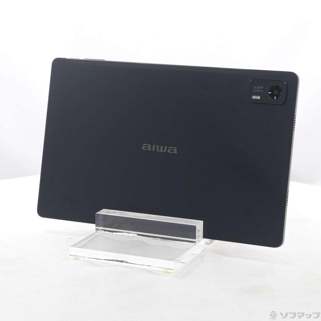 (中古)aiwa aiwa tab AG10 128GB ブラック JA3-TBA1003 Wi-Fi(297-ud)
