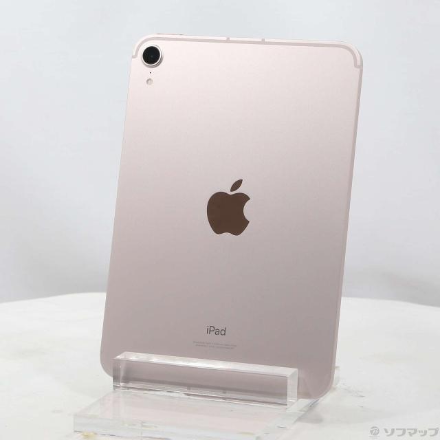 中古)Apple iPad mini 第6世代 256GB ピンク MLX93J/A SIMフリー(269-ud)