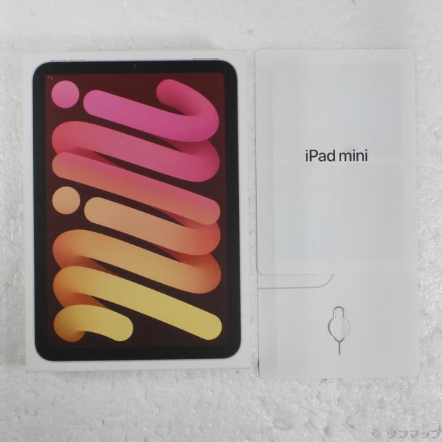 中古)Apple iPad mini 第6世代 256GB ピンク MLX93J/A SIMフリー(269-ud)
