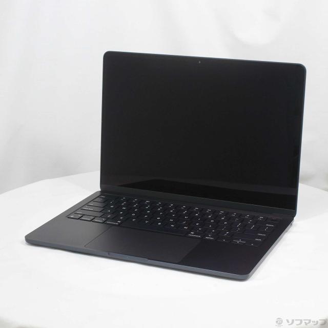 (中古)Apple MacBook Air 13.6-inch Late-2024 MC7X4J/A Apple M2 8コアCPU_8コアGPU 16GB SSD256GB ミッドナイト (26.3 Tahoe)(258-ud)