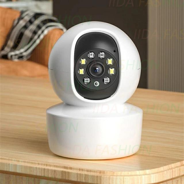 防犯カメラ ワイヤレス wifi対応 スマホ連動 家庭用 監視カメラ 屋内 玄関 室内 駐車場用 遠隔監視 セット 自動追跡 双方向通話 動体検知 高画質1080P 200万画素 無線式 見守りカメラ 高齢者 ペット 上下80度 360度回転 卓上 壁付け 32Ｇカード付き 防犯グッズ