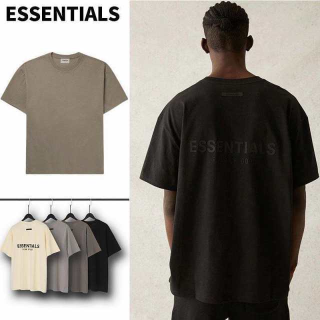 【2枚目3780円】ESSENTIALS エッセンシャルズ　Tシャツ 半袖 トップス メンズ レディース Logo T-Shirt 春夏  送料無料｜au PAY マーケット