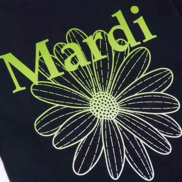 TシャツMardi Mercredi マルディメクルディ Tシャツ NAVY GREEN