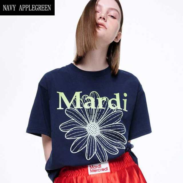 Mardi Mercredi マルディ メクルディTSHIRT FLOWERMARDI GRADATION 花