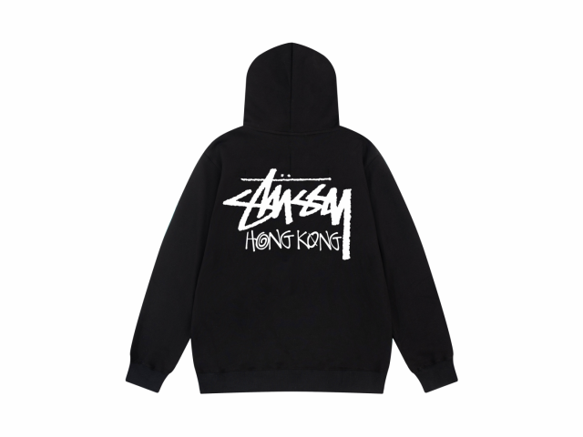 BLACKブラック【新品人気商品】stussy パーカーです