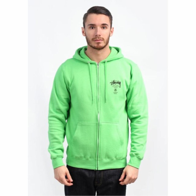 STUSSY WORLD TOUR ZIP HOOD (ZI P HOOD) ステューシースウェット