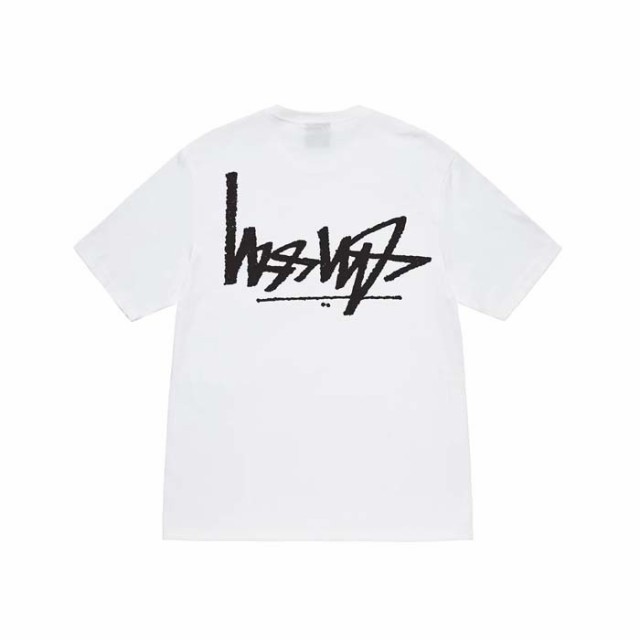 新品】Mサイズ stussy Tシャツ ブラック2023 1904895柄デザイン