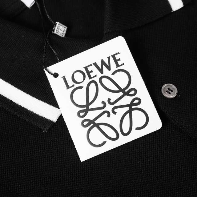 Loewe ロエベ モノグラム・ロゴ刺繍襟ポロシャツの通販はau PAY 
