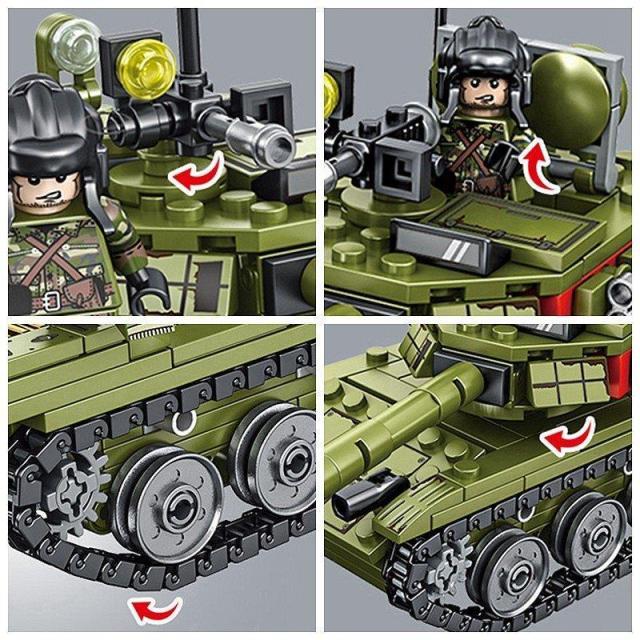ブロック互換 レゴ 互換品 レゴM1 エイブラムス戦車 互換品クリスマス 