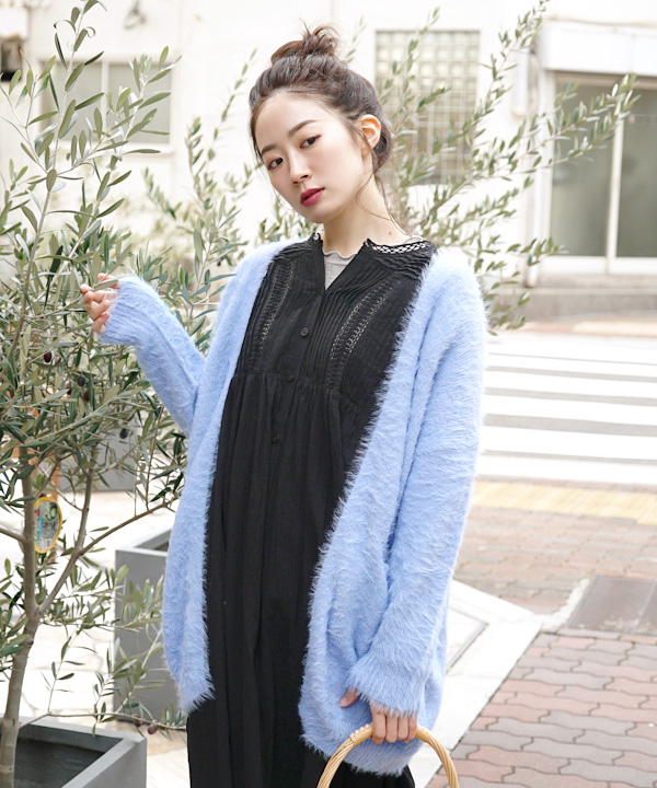 冬新作 Zootie シャギーニット ロングカーディガン レディース トップス カーディガン カーデ ニットカーディガン ニットカーデ ロング の通販はau Pay マーケット イーザッカマニアストアーズ