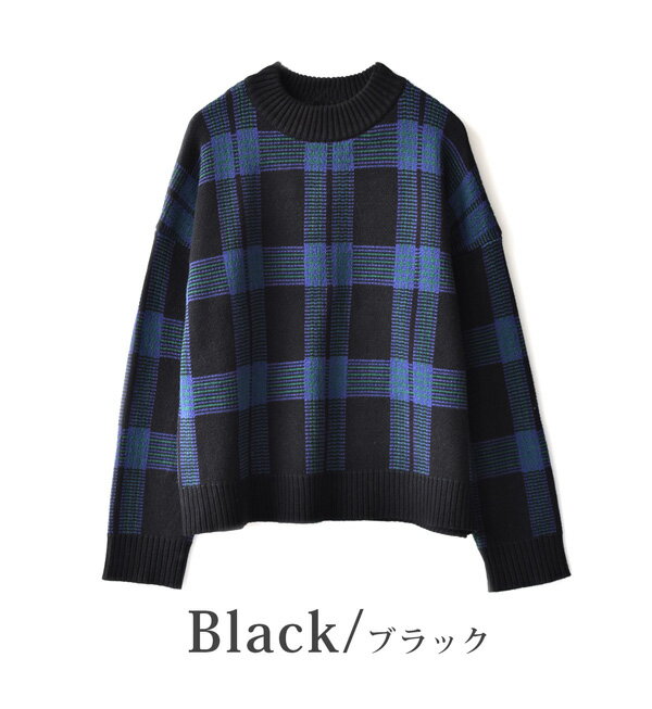 送料無料 Midiumi ニット レディース トップス 秋 冬 Check Mate コットンニット チェックプルオーバーショートレッグウォーマーの通販はau Pay マーケット イーザッカマニアストアーズ