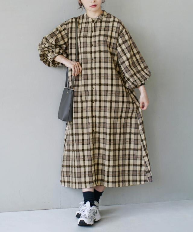 春新作 メール便可22 Mimimemete ボリュームタックスリーブ チェックワンピース ミミメメット レディース トップス ワンピース ワンの通販はau Pay マーケット イーザッカマニアストアーズ